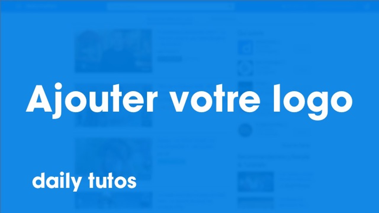 Ajouter votre logo
