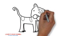 Easy Step For Kids How To Draw a Cat Part 2