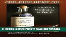 [PDF] CBD-Rich Hemp Oil: Cannabis Medicine is Back Popular Online