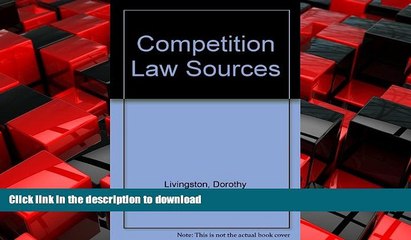 Explore Key Sources on Competition Law 📚 – Read the PDF Online
