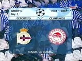 Deportivo v. Olympiacos 18.09.2001 Champions League 2001/2002