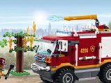 LEGO City Camion 4X4 De Pompiers, Jouets Lego Pour Les Enfants