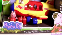 Peppa Pig Jumbo Jet Airplane Airlines Nickelodeon Play Doh Muddy Puddles Avion by Disneycollector