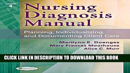 [New] Nursing Diagnosis Manual: Planning, Individualizing, and Documenting Client Care Exclusive