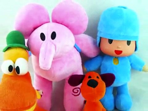 Pocoyo, Pato, Elly, Loula Figuras Peluches Juguetes Para Niños