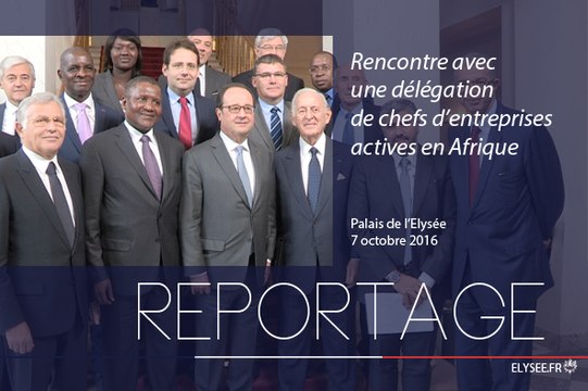[REPORTAGE] Rencontre avec une délégation de chefs d’entreprises actives en Afrique