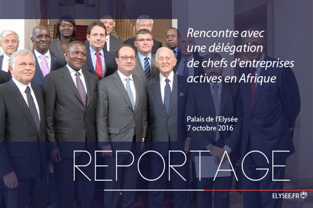 [REPORTAGE] Rencontre avec une délégation de chefs d’entreprises actives en Afrique