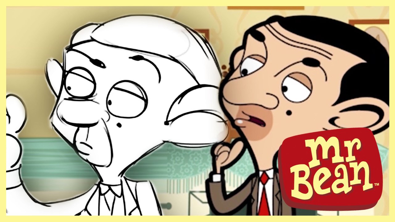 Mr. Bean - From Original Drawings to Animation: "Fish Sitting"