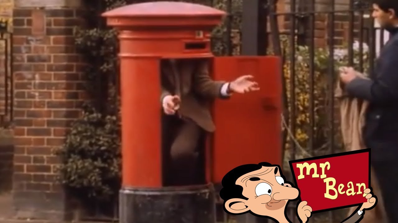Mr Bean Stuck in the Post Box ! video Dailymotion