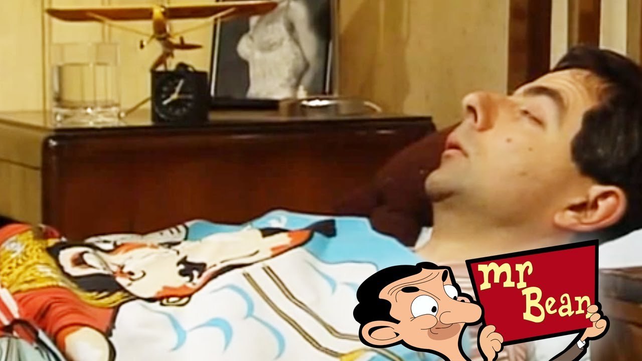 Mr Bean - Getting up late for the dentist
