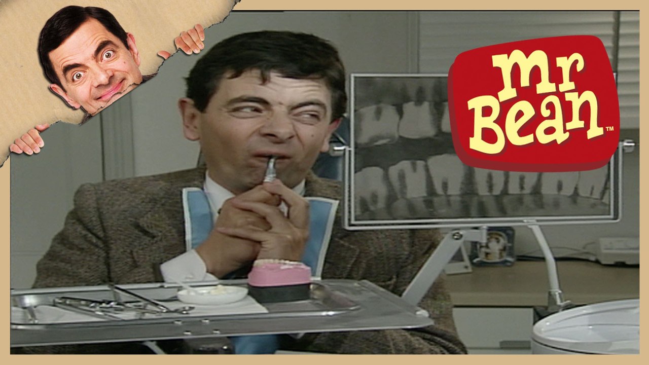 Mr. Bean - Fixes his own teeth