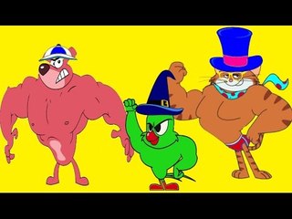Cat & Keet with Rat a Tat |"Bodybuilders vs Transformers" | Funny Cartoon Videos |Chotoonz TV