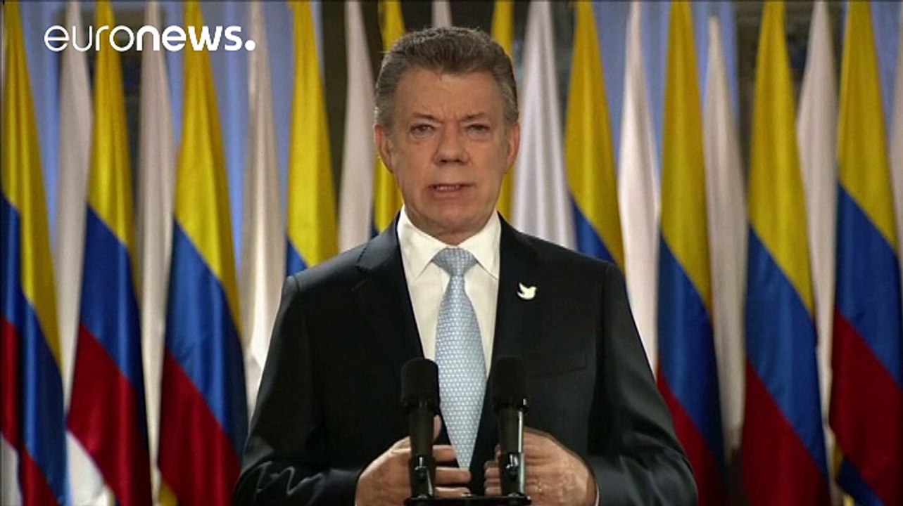 Kolumbiens Präsident Santos bekommt den Friedensnobelpreis 2016