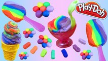 Play Doh Toys - Make Ice Cream Playdoh With Peppa Pig Toys - Cartoon for Kids