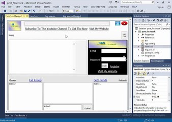 8- how to auto post in facebook with c#