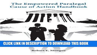 [PDF] The Empowered Paralegal Cause of Action Handbook Full Collection
