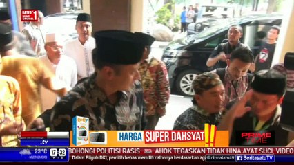 Agus-Sylvi Minta Restu Ketua PBNU