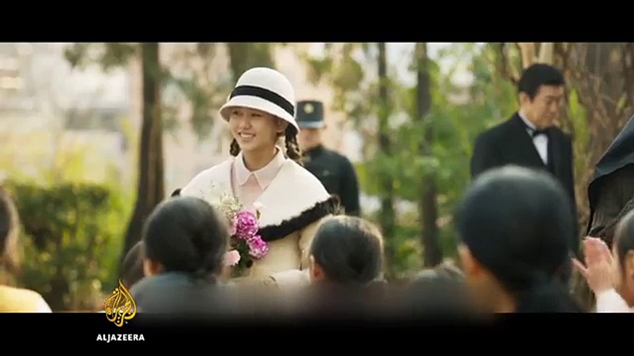 남쪽 한국 - 부산 영화제가 진행 도착-South Korea- Busan film festival gets underway