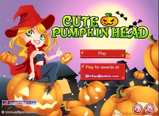 Cute Pumpkin Head Game Halloween Party Games For Kids