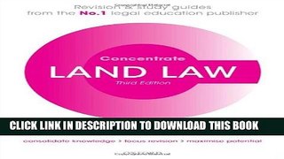 [PDF] Land Law Concentrate: Law Revision and Study Guide Popular Online