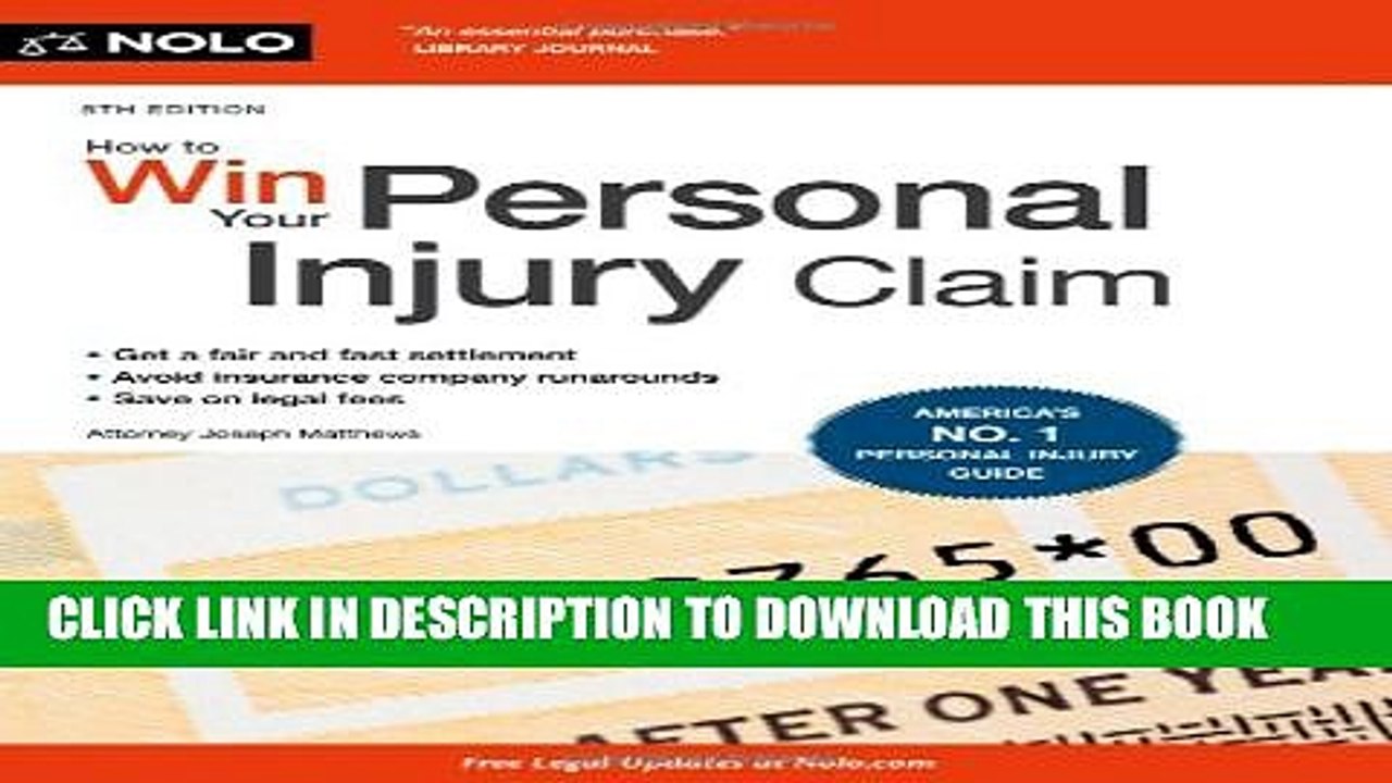 [PDF] How to Win Your Personal Injury Claim Popular Online