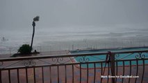 Raw video for Hurricane Matthew hitting Daytona Beach, Florida
