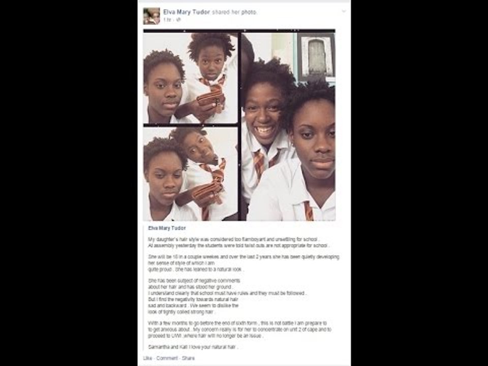 Harrison College Natural Hair Debate #Rmsjattic #jumpstartjanuary