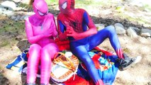 Spiderman & Frozen Elsa w/ Superman! Spiderman Becomes Super Spider Man! Fun Superhero In Real Life