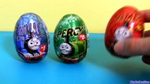 Thomas the Tank Engine Chocolate Easter Eggs James Percy same as Kinder Egg Surprise