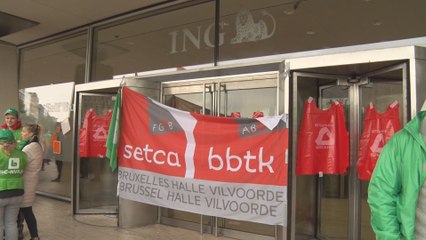 Les syndicats d'ING refusent en bloc le plan "inacceptable" de la direction
