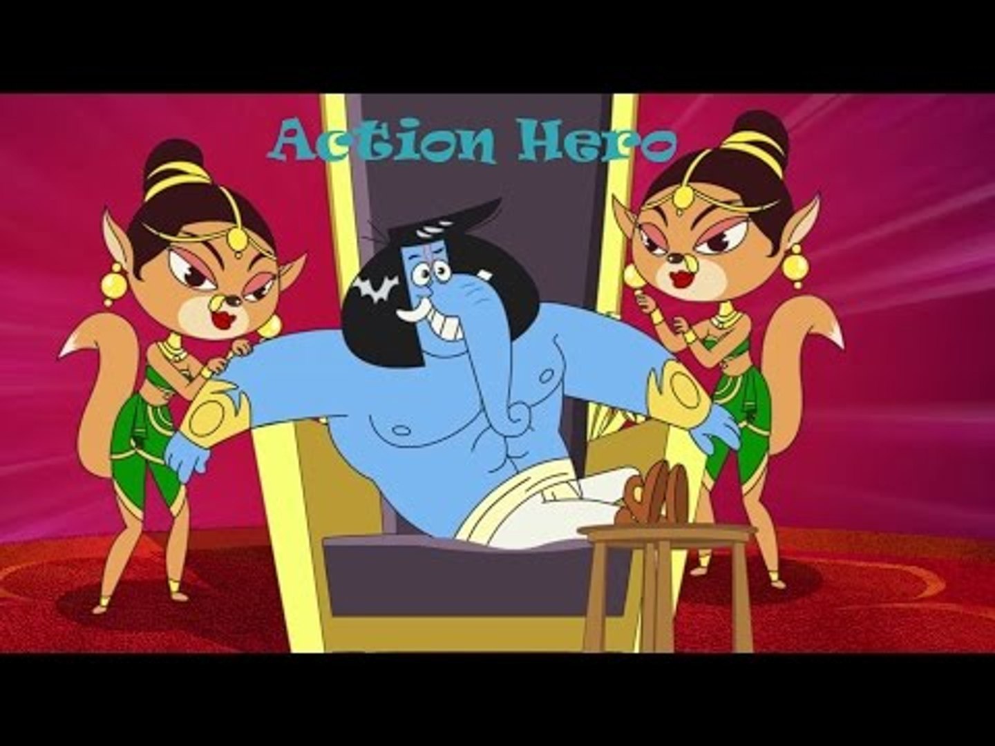 Action Hero | Gaju Bhai | Funny Elephant Cartoon Comedy Videos | Chotoonz  TV - video Dailymotion