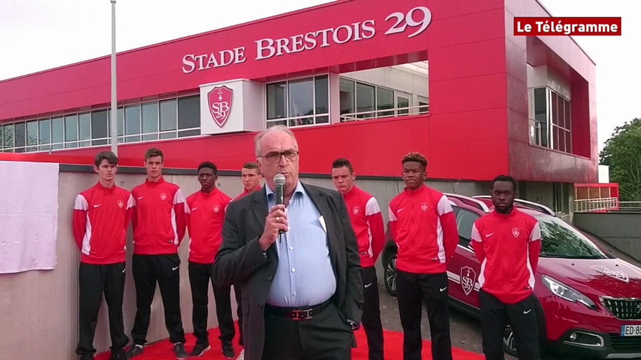 Stade Brestois. Inauguration du centre de formation