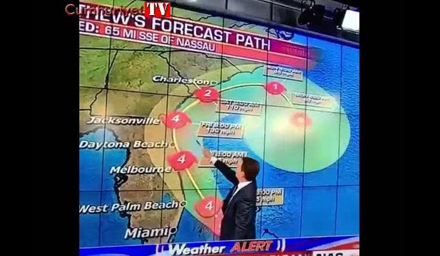 Hava durumu spikerinden kasırga uyarısı: Hepiniz öleceksiniz, çocuklarınız da ölecek