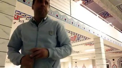 Metin Demirtas. Medine ezan, adhan Madinah, 8-5-15. Sheikh Essam Bukhari. Ishj Mevlana Camii. DK