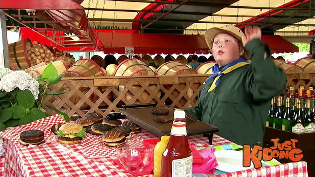 Scary Bacon Burger Prank - Just Kidding Prank