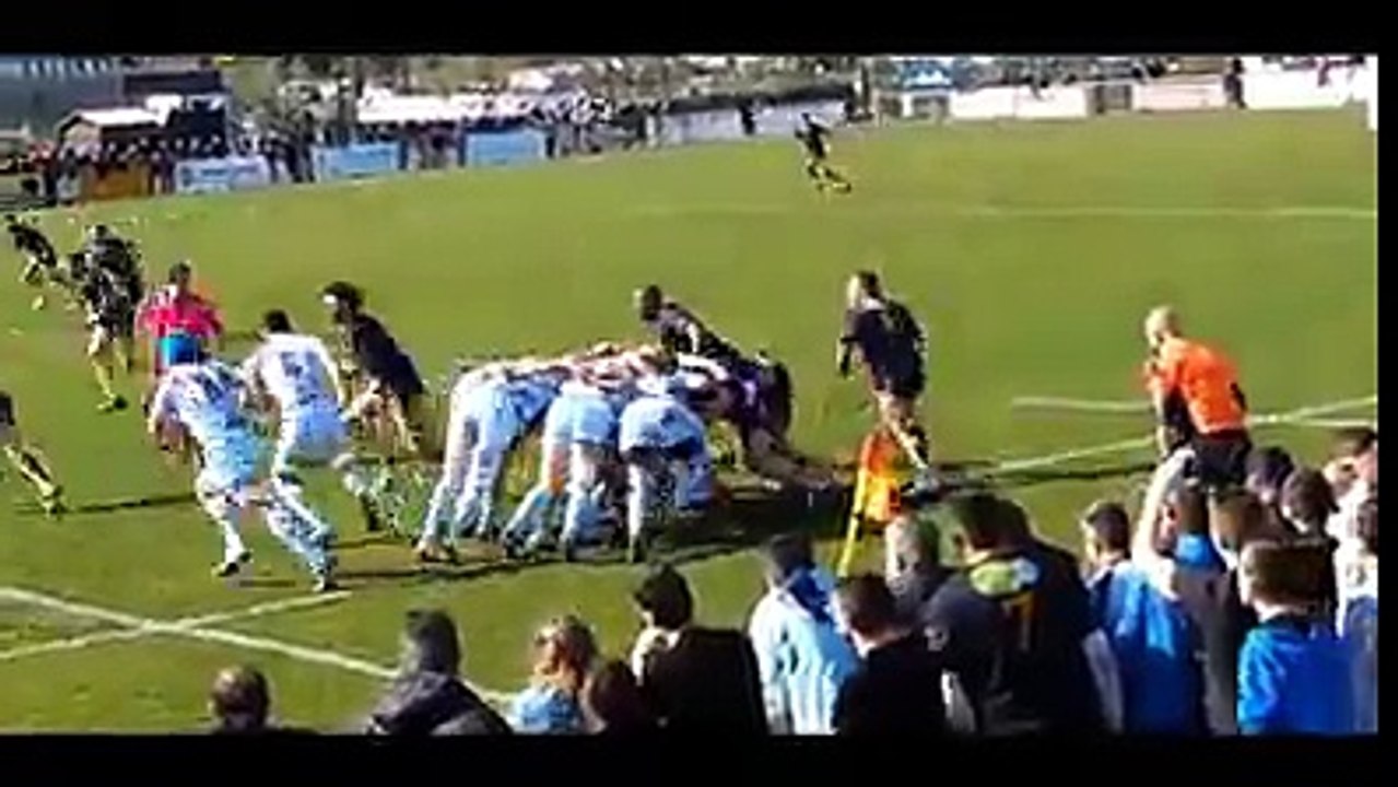 Grosse bagarre générale entre Bourgoin et Adge !