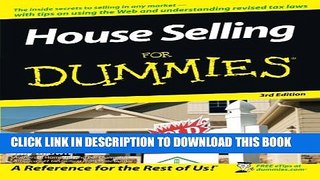 [PDF] House Selling For Dummies Popular Online