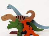 Dinosaurios juguetes de madera, Juguetes de dinosaurios de madera, Dinosaurios juguetes infantiles