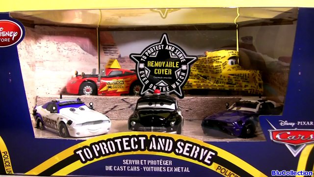 CARS TOON To Protect and Serve Diecasts Didi Mike Student Lightning McQueen Mater Disney Pixar