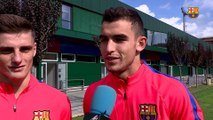 FCB Masia: declaracions d’Eric Montes i d’Oriol Rey a “L’Hora B” abans del partit entre el Juvenil A i l’Espanyol