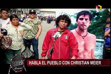 Christian Meier se hizo pasar como mendigo y esto sucedió