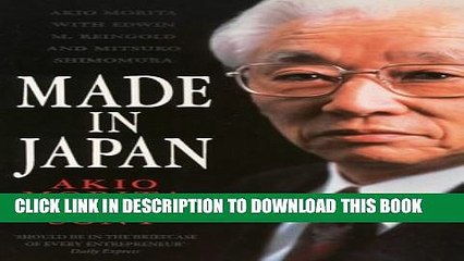 [PDF] Made in Japan : Akio Morita and Sony Full Online