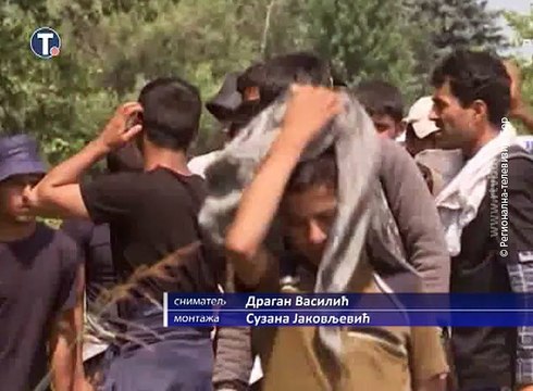 I službenici PU Bor čuvaju državnu granicu od migranata, 8. oktobar 2016. (RTV Bor)