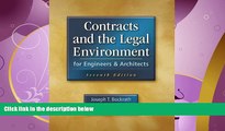 FULL ONLINE  Contracts and the Legal Environment for Engineers and Architects