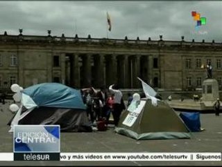 Pueblo colombiano exige en las calles se implementen acuerdos de paz