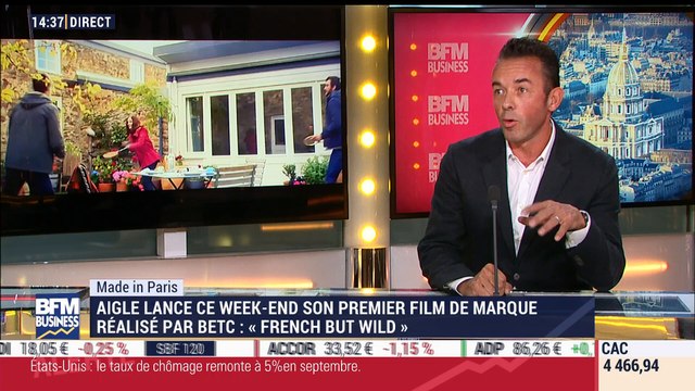 Made in Paris de la société Aigle, marque française de bottes, chaussures et prêt-à-porter - 07/10