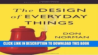 New Book The Design of Everyday Things: Revised and Expanded Edition