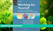 different   Working for Yourself: Law and Taxes for Independent Contractors, Freelancers, and