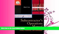 complete  Subcontractor s Operations Manual : Forms, Processes, and Techniques