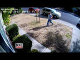 Homeowner Gets Revenge on Man Trying to Steal Package from Porch.